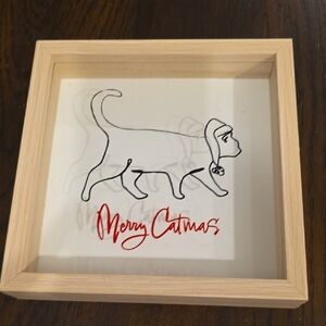 Merry Catmas Framed Art